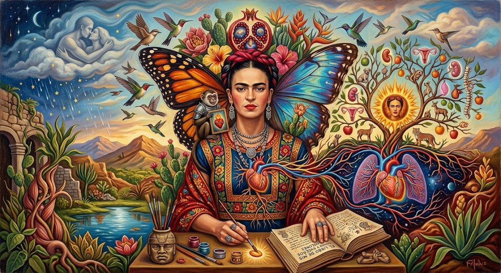 AI Frida Khalo for Halston Arthouse